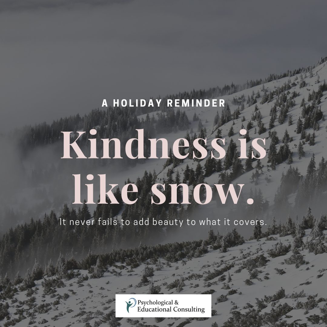 Kindness is Like Snow