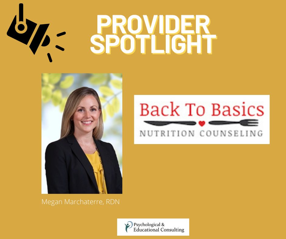 Provider Spotlight: Back to Basics Nutrition Counseling