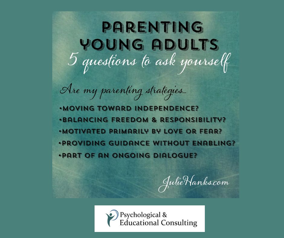 Parenting Young Adults