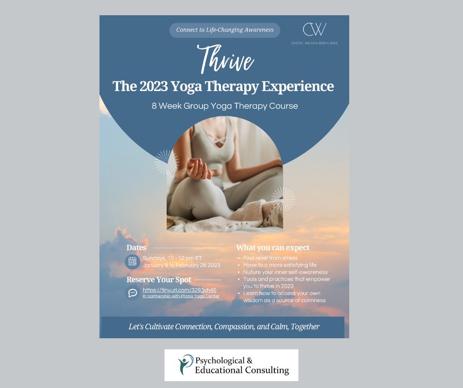 Thrive: The 2023 Yoga Therapy Experience