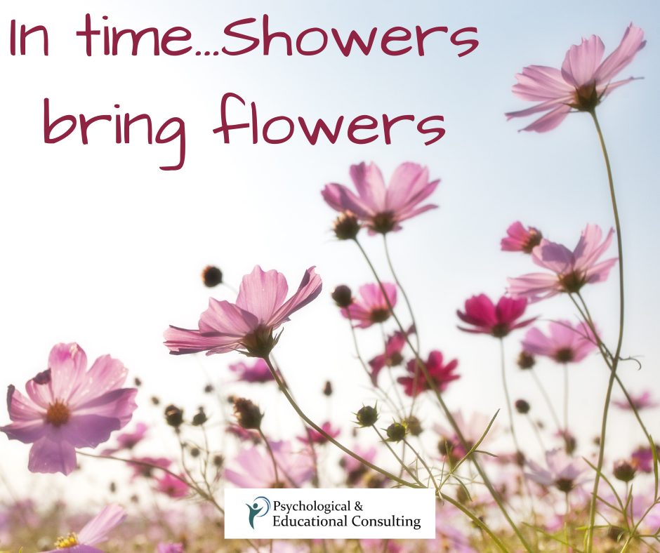 In Time…Showers Bring Flowers