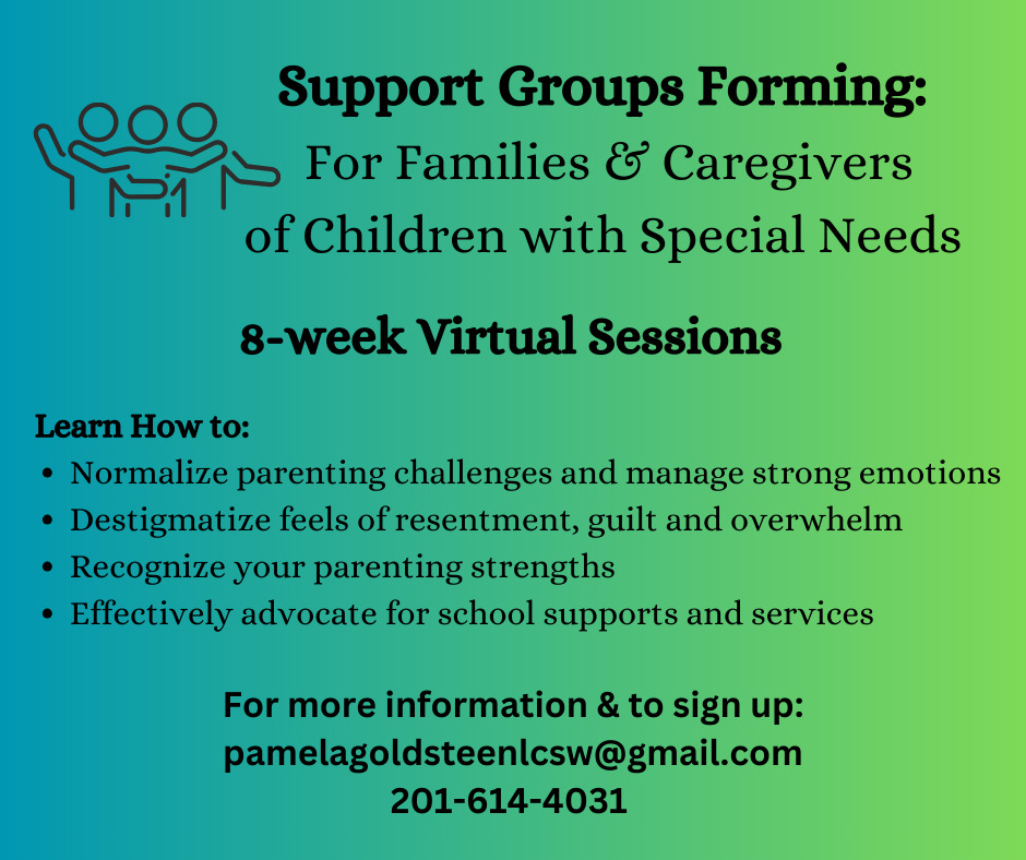 Sharing Resources: Parent Support Groups Forming